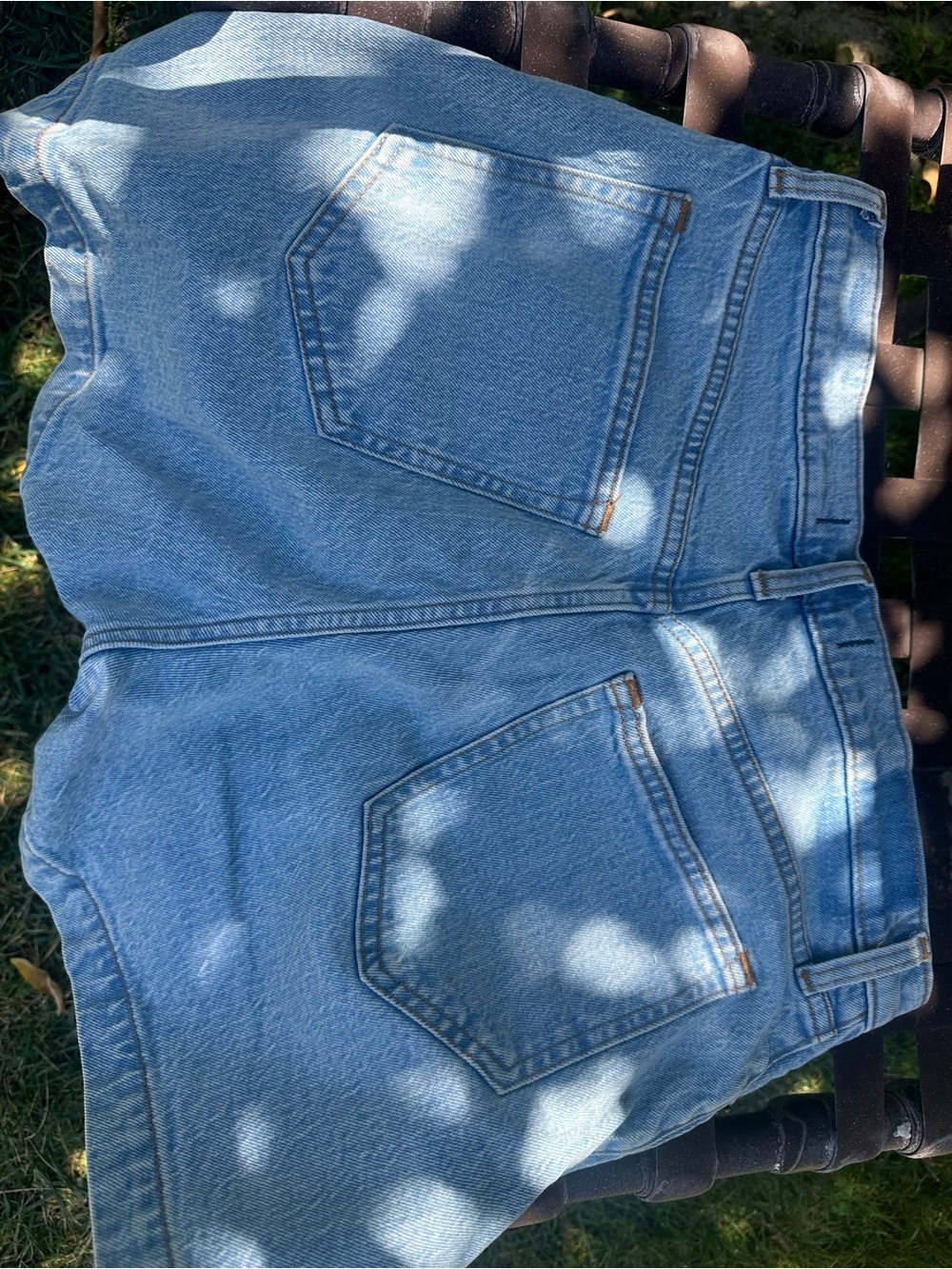 Abercrombie Jean Dad Shorts - Picture 3 of 3